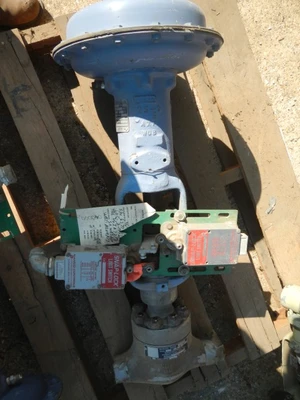 Fisher 3/4" 1500 Rating, 316 Stainless Socket Weld Control Valve