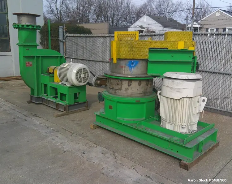Used HOSOKAWA 60 ACM Vertical Air Classifying Mills Illinois US | Aaron Equipment #1512876