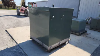 75 KVA 3 Phase Padmount Transformer 4160 GRDY 2400 to 208Y 120