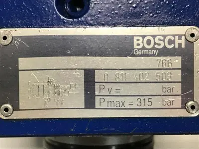 USED BOSCH 0 811 402 503