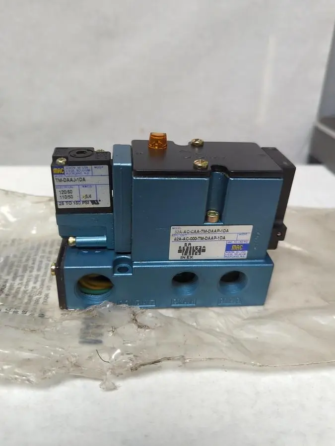 New | in-Stock MAC 82A-AC-CAA-TM-DAAP-1DA Solenoid Valves Ohio US | Surplus Asset Holdings #1247475