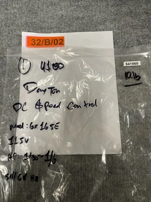Used Dayton 6X165E Miscellaneous MRO California US | Davliegogo LLC #1707342