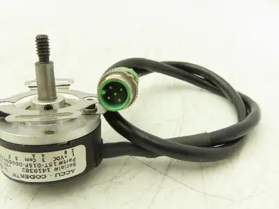 Encoder Products 15T-01SF-0005NV1QPP-J00 Accu-Coder Incremental Encoder 24Vdc
