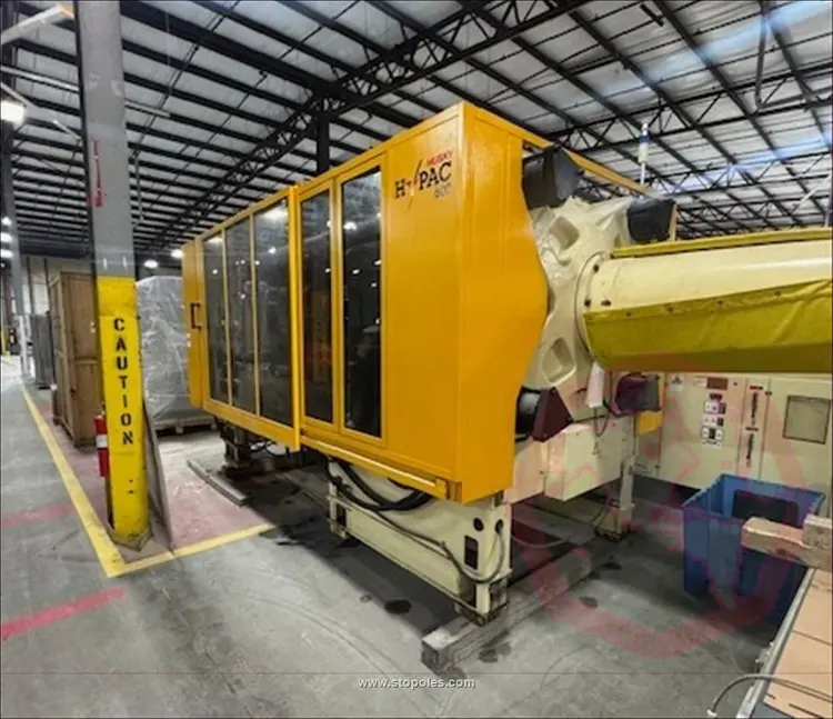 Used HUSKY HYPAC HL600 RS80/70 Injection Molding Machines Ohio US | Stopol Equipment Sales LLC #1181140