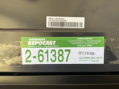 Used SAMSUNG WE702NZ/US Residential Appliances Michigan US | Miedema Asset Management Group #1578846