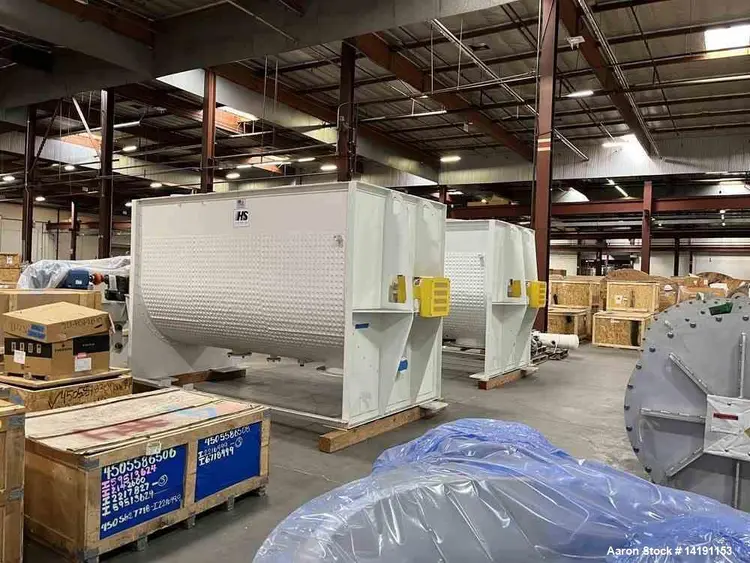 Used HAYES & STOLZ HR72X144SSCI Ribbon Blenders Illinois US | Aaron Equipment #1566119
