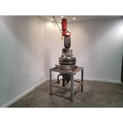 Used Robert Mitchell Co. 20 Gallon Stainless Steel Jacketed Reactor
