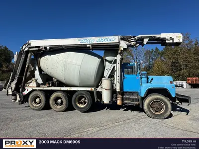 Used 2003 MACK DM690S Concrete Mixer Trucks Pennsylvania US | Proxy Equipment #1379067