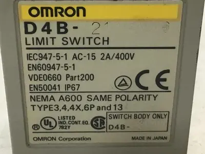 USED OMRON D4B-2115N-R