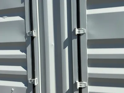 2026 40’L x 8’W x 9’ 6”T High Cube Shipping/Ground Container, swing doors on one end and four sets o...
