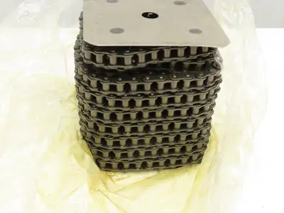HKK 60-1R Roller Chain #60 Riveted Standard Duty .75 Pitch 50' Reel