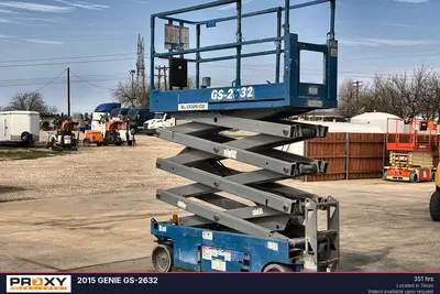 Used 2015 GENIE GS-2632 Scissor Lifters Texas US | Proxy Equipment #1382995