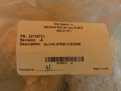 USED TECAN SYSTEMS INC. 20738721