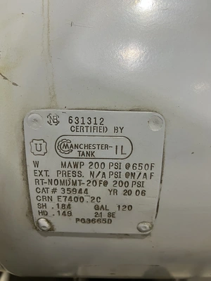 2006 GARDNER DENVER CASRSA Rotary Screw & Sliding Vane Air Compressors | The Right Machinery (3)