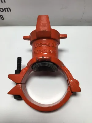 Leemco LTS-400 C 4″ Lateral Saddle for LV Valves Ductile Iron