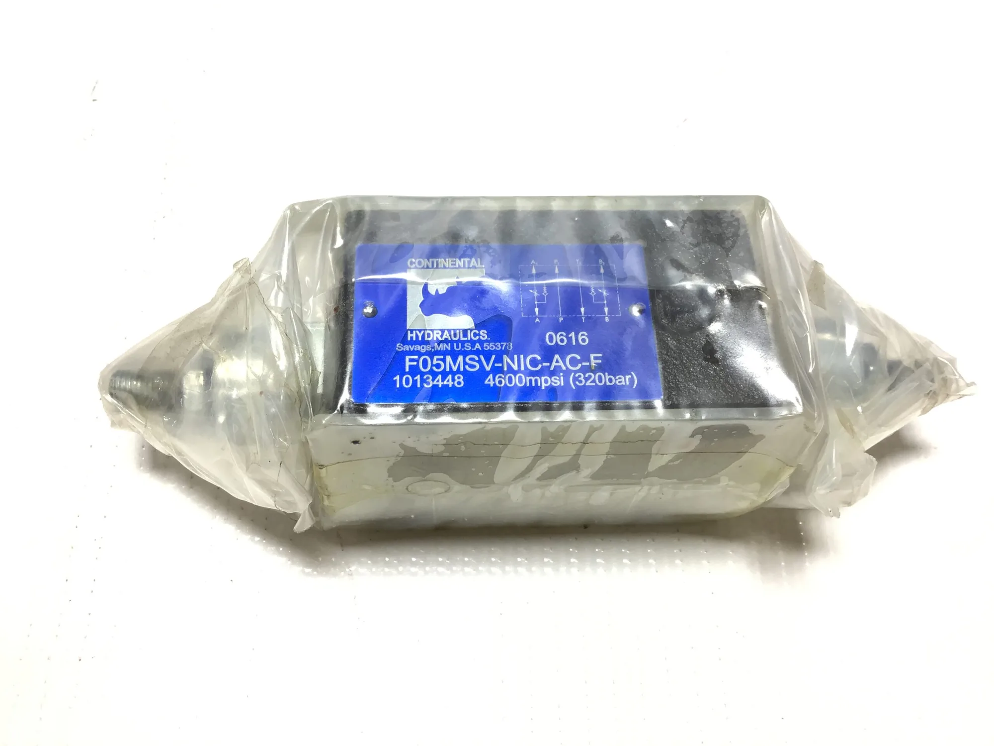 Continental Hydraulics F05MSV-NIC-AC-F Dual Meter Out Flow Control Valve 4600mpsi