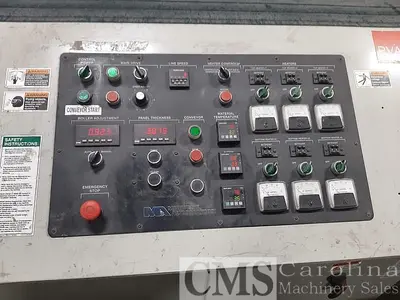 USED 2005 MIDWEST AUTOMATION 5 FOOT HOT ROLL LAMINATING LINE