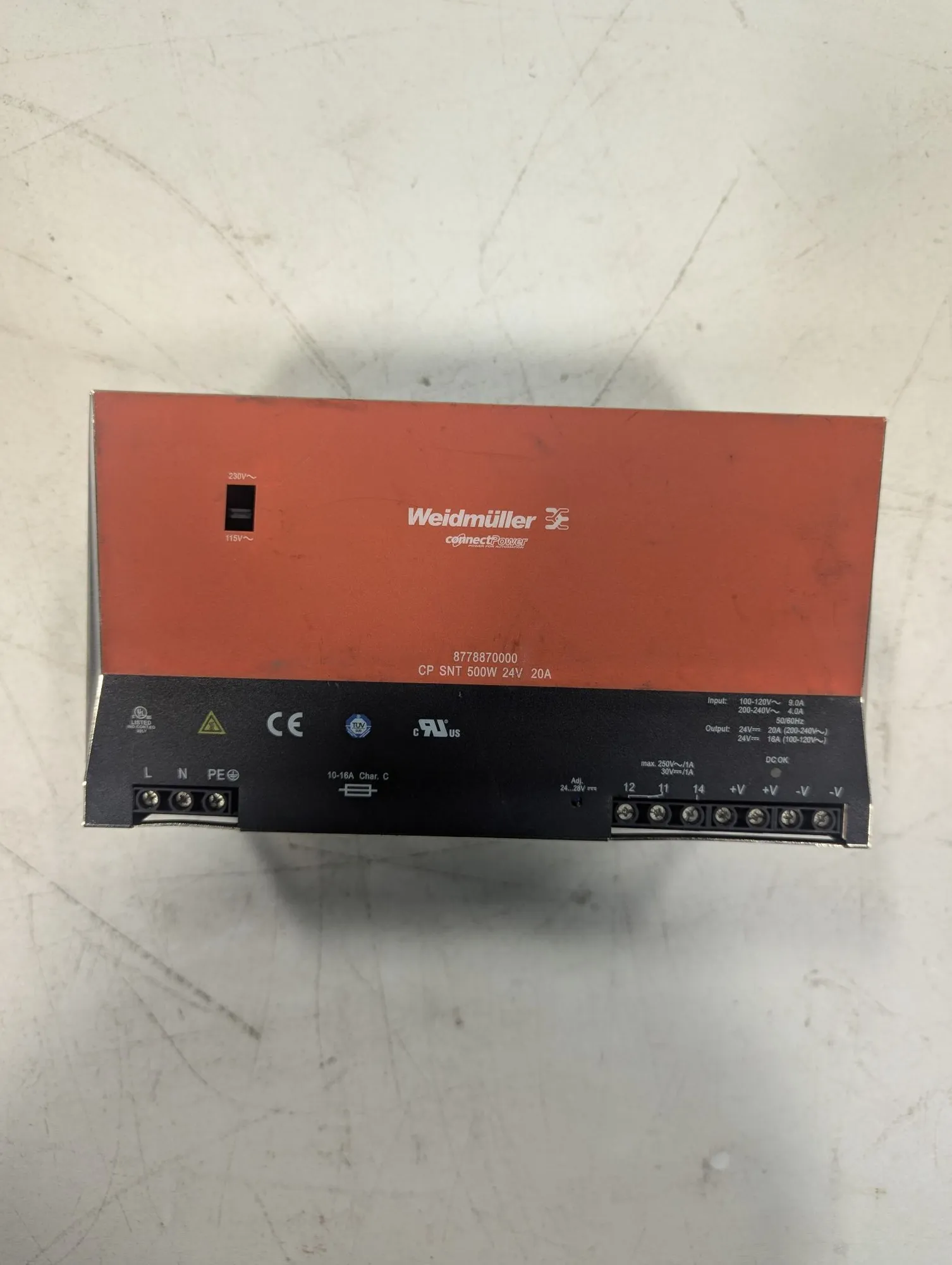 USED WEIDMULLER 8778870000