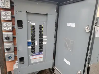 75 kVA Temporary Power Distribution Cart 600V Pri. 208Y/120V Sec.