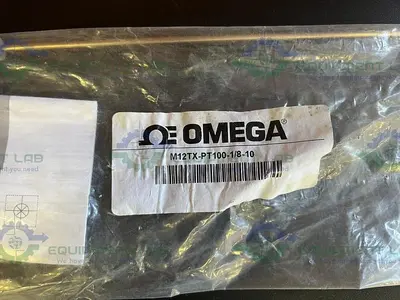 USED OMEGA M12TX-PT100-1/8-10 RTD PROBE W/ 4 TO 20MA ANALOG OUTPUT AND M12 CONNECTOR