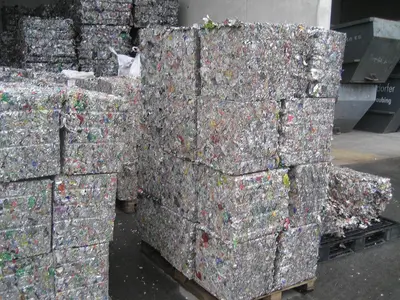 USED 2013 ATM SCRAP BALER 40X40