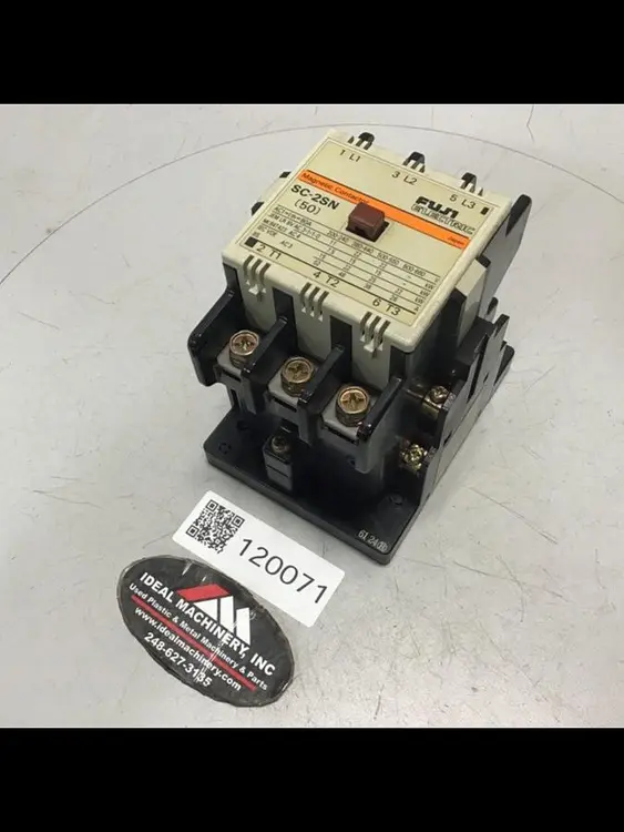 Used FUJI ELECTRIC SC-2SN 4NC2F0 PLC Contactors | Ideal Machinery #620281