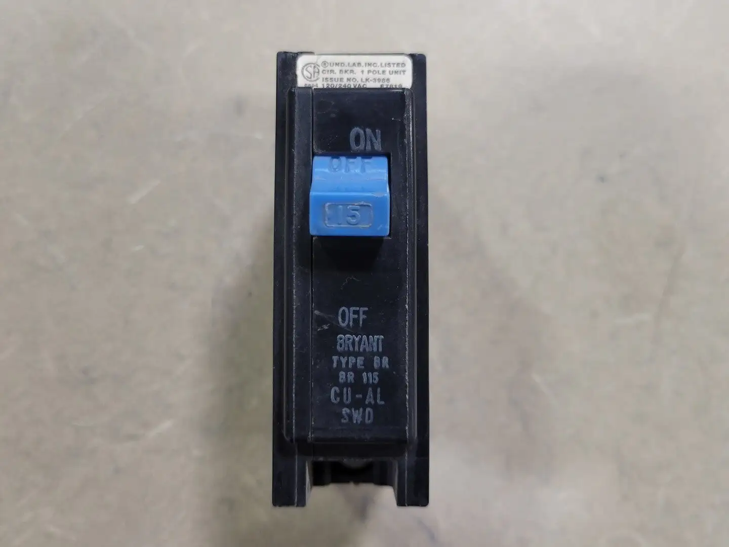 USED BRYANT BR115