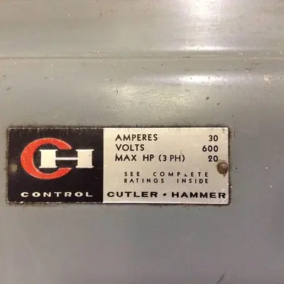 USED CUTLER HAMMER DH361