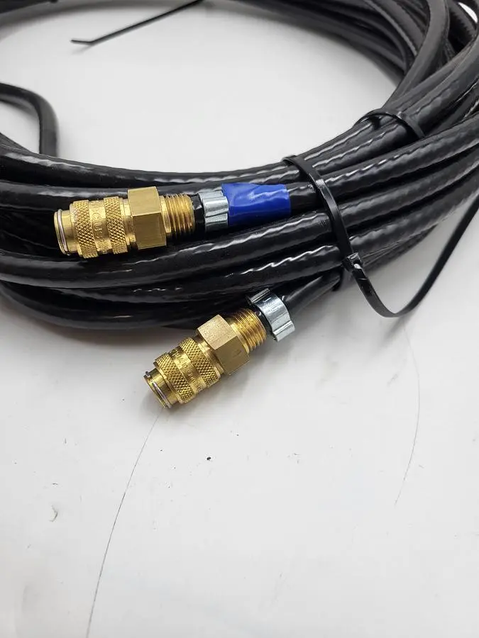 Used LINCOLN ELECTRIC LINCOLN ELECTRIC -  S22274-2 HOT & S22274-1 COLD HOSE WATER 25' LINE STD Hoses | ND Industrial Surplus #1216935
