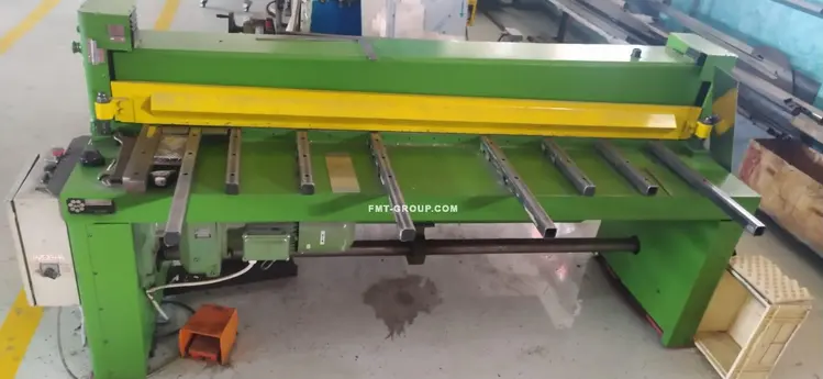 Used H.M.TRANSTECH MPS 2000/3 Power Squaring Shears (Inch) SK | F.M.T. Group s.r.o. #1253210