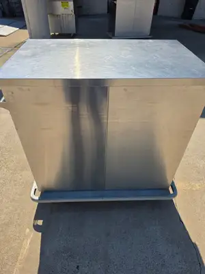 Used Carter Hoffmann Used Carter Hoffmann TE-1622-62 Stainless Mobile Tray Delivery Cart - SS399 - SC Food Storage & Transportation Illinois US | Falcon Restaurant Supply #1373592
