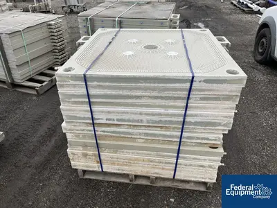USED Durco 47.24" (1200 MM) Durco Filter Press, Model EPMM1200/32-52