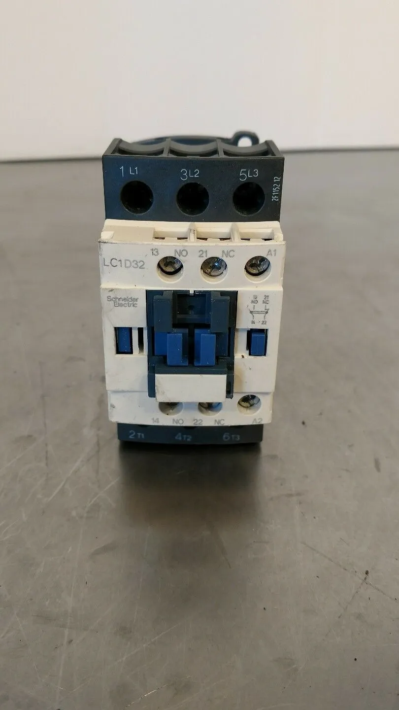 SCHNEIDER ELECTRIC LC1D32 CONTACTOR 4E-12