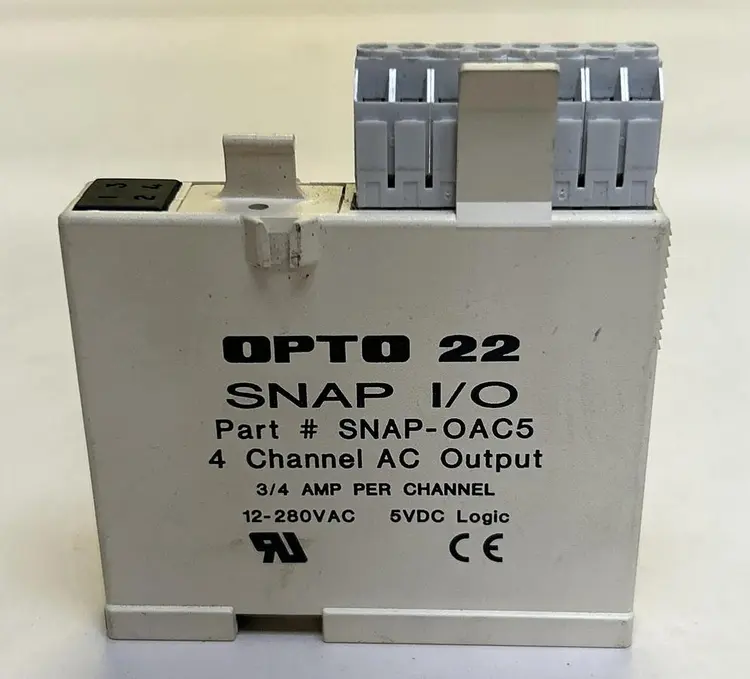 Used OPTO 22 SNAP-OAC5 PLC Input & Output | Surplus Asset Holdings #1220099