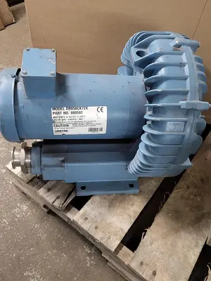 USED AMETEK AMETEK REGENERATIVE BLOWER 3.5 HP TEFC 3 PH 230 / 460 V CAT# 51895 RPM