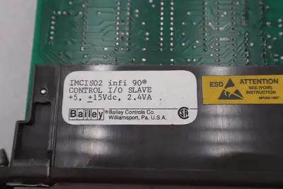 Bailey IMCIS02 Infi 90 Control Input Output Slave 2.4VA SADR 16 1-5-2 #K-1643