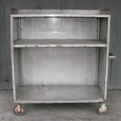 SPC7210  Miscellaneous Equipment utility cart / shelf truck 30" wide x 60" long x 71" tall, stainless steel