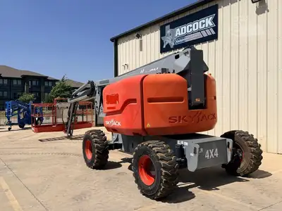 Used 2017 SKYJACK SJ63AJ Articulating Boom Lifts Texas US | Adcock Equipment USA #1524601
