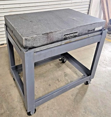 Standridge PRECISION Granite Table Surface Inspection Plate 36" x 24" x 6"