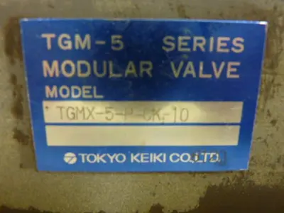 USED TOKYO KEIKI TGMX-5-P-CK-10