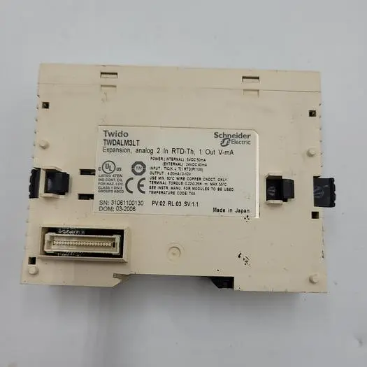 Used SCHNEIDER ELECTRIC SCHNEIDER ELECTRIC PLC MODULE TWDALM3LT Programmable Logic Controllers | ND Industrial Surplus #1218073