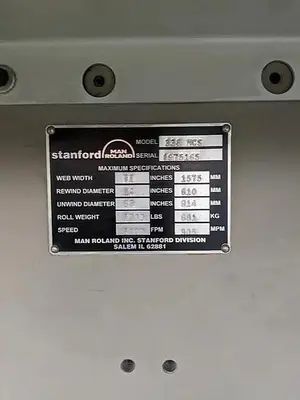 Used STANFORD 338 MCS Slitters & Slitting Lines Pennsylvania US | Global Equipment International, LLC #763000