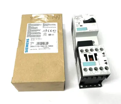 New | in-Stock Siemens Load Feeder, fuseless, Direct-on-line Starting 1.4-2A Motor Control Parts Michigan US | Maverick Industrial Sales #1391294