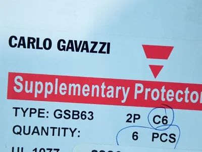 New | in-Stock CARLO GAVAZZI GSB632PC6 Circuit Breakers Ohio US | HGR 24 #904515