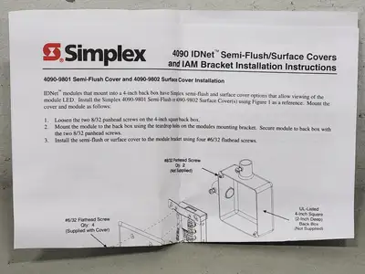 New | in-Stock SIMPLEX 4090-9801 Misc Electrical & Power Parts British Columbia CA | Lenmark #250346