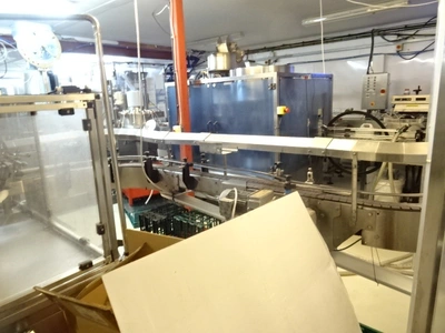 Complete filling line to fill 1L  bottles at a rate of 60 to 110 BPM