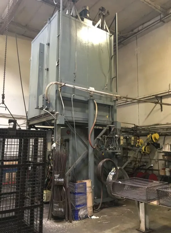 Drop Bottom Aluminum Solution Treating Oven
