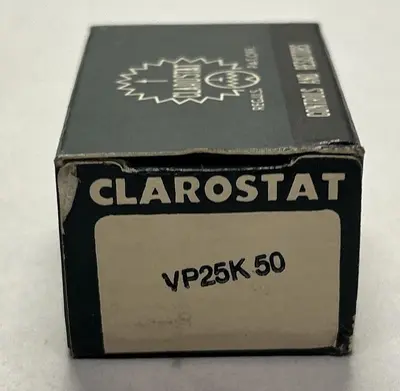 USED CLAROSTAT VP25K50