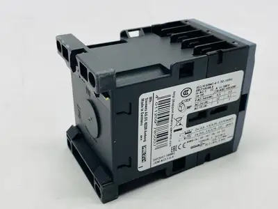 3RT2017-1BB42 | Siemens  Power Contactor 3-Pole 12A 5.5kW 400V 24VDC - New Other