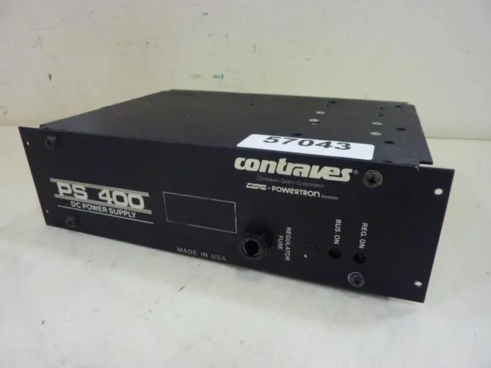 Used CONTRAVES PS400 Power Supplies Michigan US | Ideal Machinery #604176